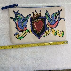 Brighton 2019 Cosmetic Bag Love of Art Zipper
